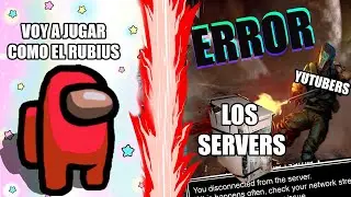 QUE SERVIDORES DE MIERDA    EL JUEGO 🔴 Among us desconectado del servidor