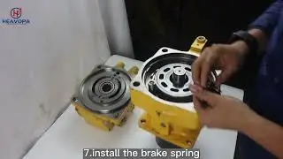 How to install a swing motor ?