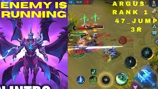 Unkillable and unstoppable ! top legendary argus ! Mobile Legends MLBB