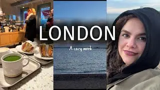 A Cozy Week in London | Coffee, Cafés & the Sea ☕🌊