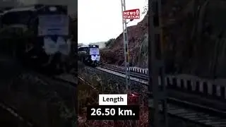 Achieving a speed of 95 km/h, the newly constructed third rail line in Budni-Barakhera