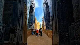 Islamic Architecture in Uzbekistan: A Journey Through Beauty & History 🇺🇿 #uzbekistan #samarkand