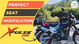 Xpulse 200 seat modification, Bangalore #xpulse200 #xpulse #xpulselovers #xpulse4v #xpulse2004v