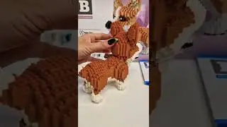#short Block Center 3D mini puzzle - Welsh Corgi
