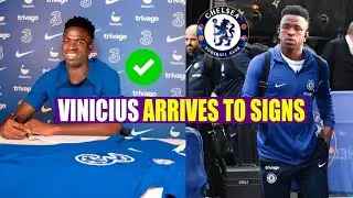 DONE DEAL CONFIRMED: VIN&Iacute;CIUS J&Uacute;NIOR ARRIVES IN LONDON FOR CHELSEA MEDICAL &ndash; FOOTBALL SHOCKER! 