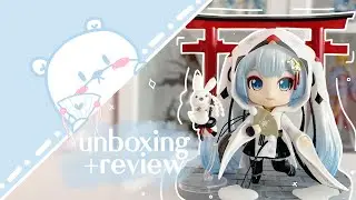 The BEST Snow Miku ?? | Snow Miku 2018 Crane Priestess Nendoroid Unboxing & Review