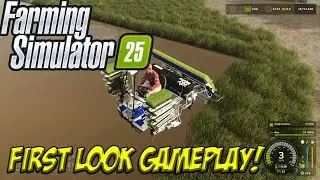 'FARMING SIMULATOR 25 FIRST LOOK GAMEPLAY!'