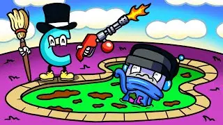 We Scrub and Destroy the Grossest Pool Ever in Pool Cleaning Simulator!