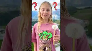 🥳 Quizfrage Pusteblume ⁉️ #kinder #lernen #quiz #wissen #kindervideo #kidsvideo #frage
