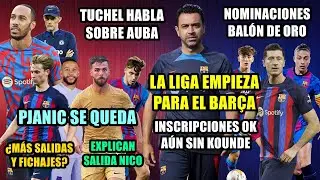 BAR&Ccedil;A EMPIEZA LA LIGA | AUBA, &iquest;SALDR&Aacute;? | PJANIC SE QUEDA | NOMINACIONES BAL&Oacute;N DE ORO | NICO SALIDA