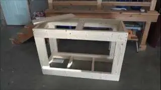 90 gal. Reef Tank Stand Build (part 1)
