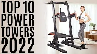 Top 10: Best Power Tower Dip Stations of 2022 / Pull Up Bar, Strength Training Fitness Equipment