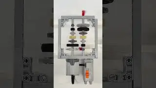 #LEGO 7-speed Gearbox
