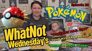 👉 Four Pok&eacute;mon Mystery Parcels! Promo Eevee, Pack Rips & Graded Slab