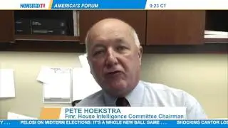 Pete Hoekstra: The former chairman of the House Intelligence Committee