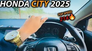 HONDA CITY 2025 0TO100 Speed Test | Top Speed 214 | Better Than Virtus & Verna#hondacity#topspeed