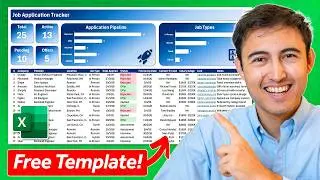 Build a Job Application Tracker in Excel (+ Free Template)