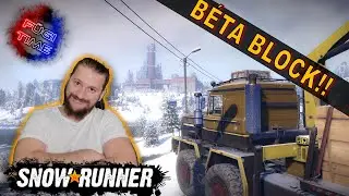 &Eacute;pűl a B&eacute;ta Block is!! -- Snowrunner: Amur -- Live