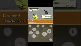 Gary vs me ! in pokemon recharge yellow !....#pokemon #tamil #shorts