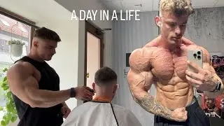 ProDebut EP.9 | BEŽNÉ DNI BARBERA/PROFI KULTURISTU V PRÍPRAVE | GYM | JEDLO