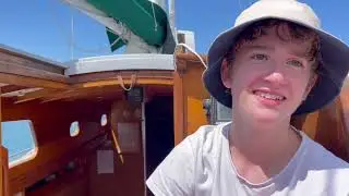 First sail in our Classic Wooden Boat: Bruny Island Tasmania #sailing #woodenboats #tasmania