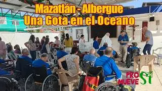Posada en Albergue Una Gota en el Océano, Mazatlán con su hermoso malecón e increíble puesta de sol
