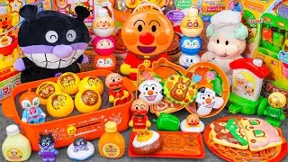 Anpanman Street Food Shop 🍢 | ASMR Unboxing Takoyaki & Udon Toy Collection