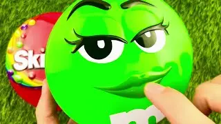 🍬 Candy Lovers&rsquo; Dream | ASMR Unboxing Skittles & M&M&rsquo;s | Colorful Tins & Satisfying Sounds