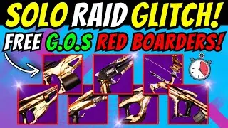 INSTANT Red Boarder & SOLO Farm GLITCH! FREE Garden of Salvation RAID LOOT Cheese Destiny 2 Revenant