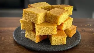 PAIN AU MAÏS OU CORNBREAD MOELLEUX (RECETTE AMERICAINE)