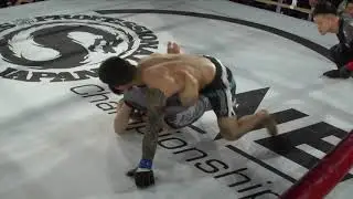 SHOOTO1222-2 高橋&ldquo;SUBMISSION&rdquo;雄己（和術慧舟會HEARTS）vs 大城匡史（シマジリアンズ）
