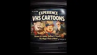 Gulliver's Travels - VHS Experience  | Historic Animated Film (No Ai Enhancements)