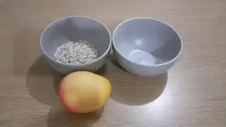 3-Ingredient Mango Oats Greek Yogurt Pudding/Smoothie 