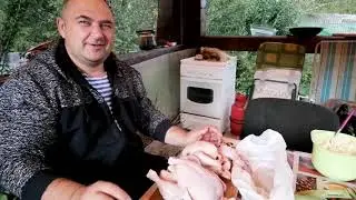 2 способа приготовления курицы в помпейской печи. 2 ways to cook chicken in a Pompeian oven.