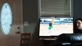 Shrek and Wii Sports: Baseball.