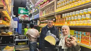 جولة في سوق الجبن في الموسكي قبل رمضان💥سوق بين الصوريين واسعار الجبنه والذبدة البلدي و النيوزيلندي