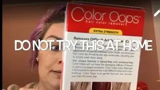 Color remover fail