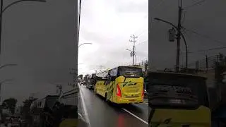 Hino FC engine bus: Nugroho Bus Pariwisata