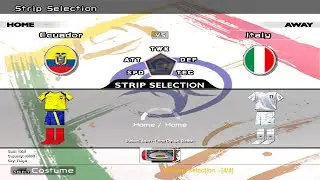 FIFA  WORLD CUP 2002 - GROUP G - FIXTURE 1 - ECUADOR - ITALY