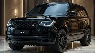 Range Rover SV 2026 – The Future of Ultimate Luxury Begins Here