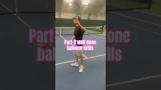 Part-2 balance serve drills #youtubekids #balanceservetips#tennistime #improvement #tennisclub #coac