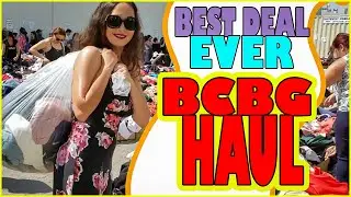 BCBG Haul Warehouse Sale &ndash; A Look Inside with a $60 Dollar Budget!