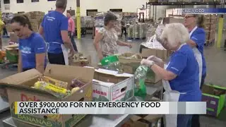 $924,895 awarded for New Mexico food assistance programs