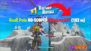the BEST FORTNITE TRICKSHOT (183m)