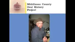 Middlesex County Oral History Project: The Oyster Wars