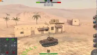 WoT Blitz - map:Desert Sands / Easter Egg