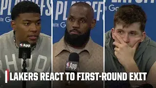 LeBron James, Austin Reaves & the Lakers talk first-round exit from NBA Playoffs | NBA on ESPN