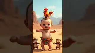 Cute Baby Dance I Dom dom deka deka song #shortvideo #babyshorts #Babydance #cartoon
