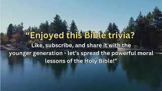 Genesis Bible Quiz #3