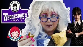 Granny McDonalds Tries Wendy's Wednesday Meal in Her New Car